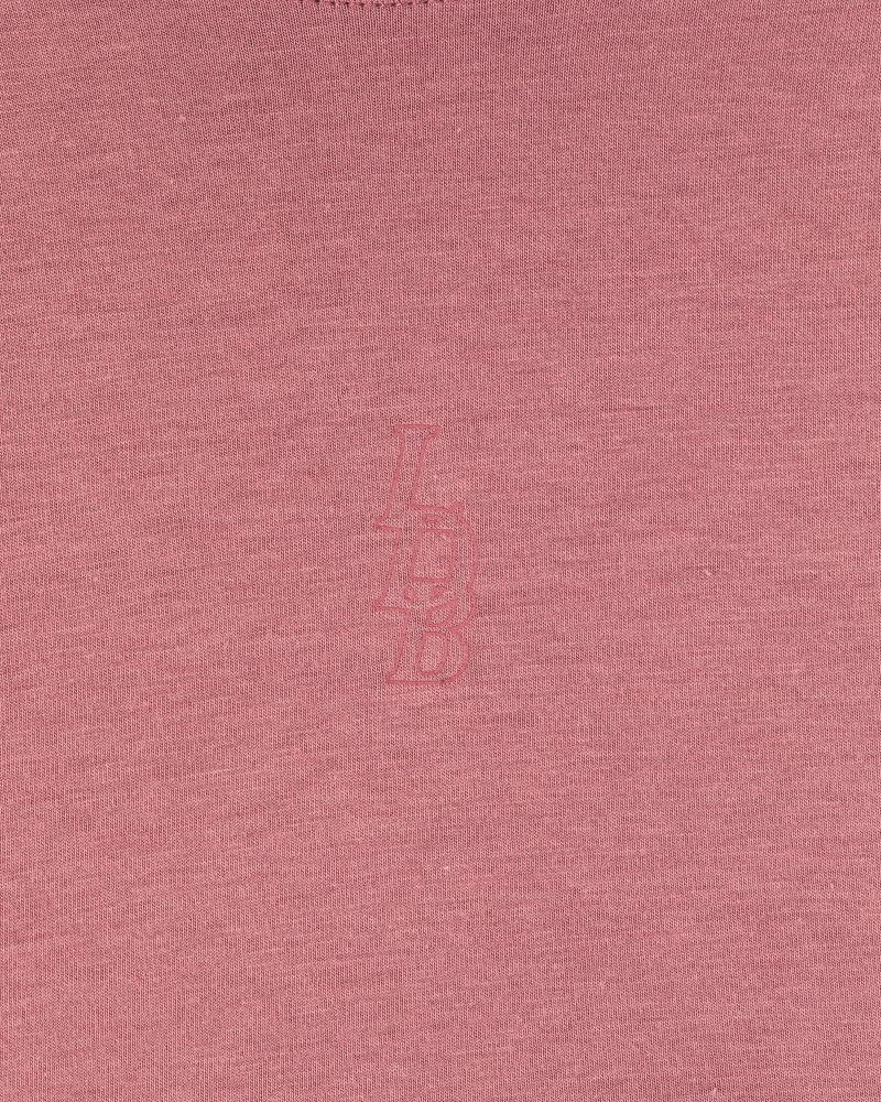 LDB Crop Tee Desert Pink 4