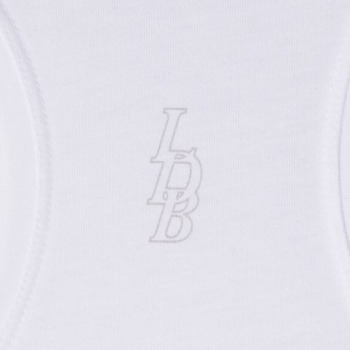 LDB Muscle Tank White 5