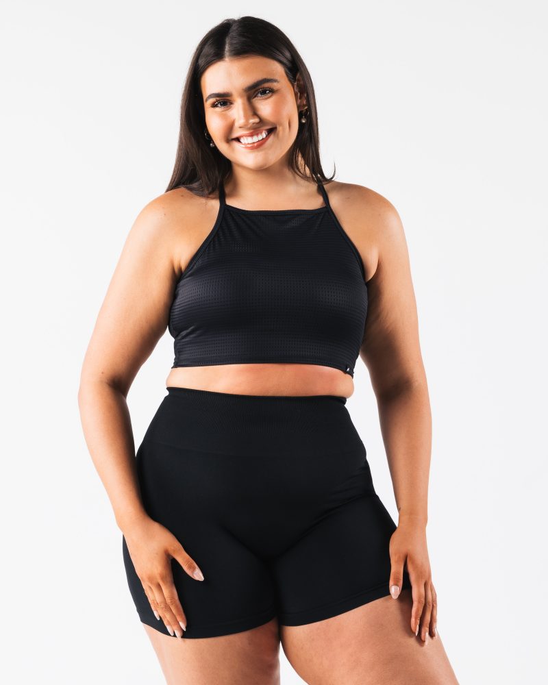 Margo Mesh Tank Black 6