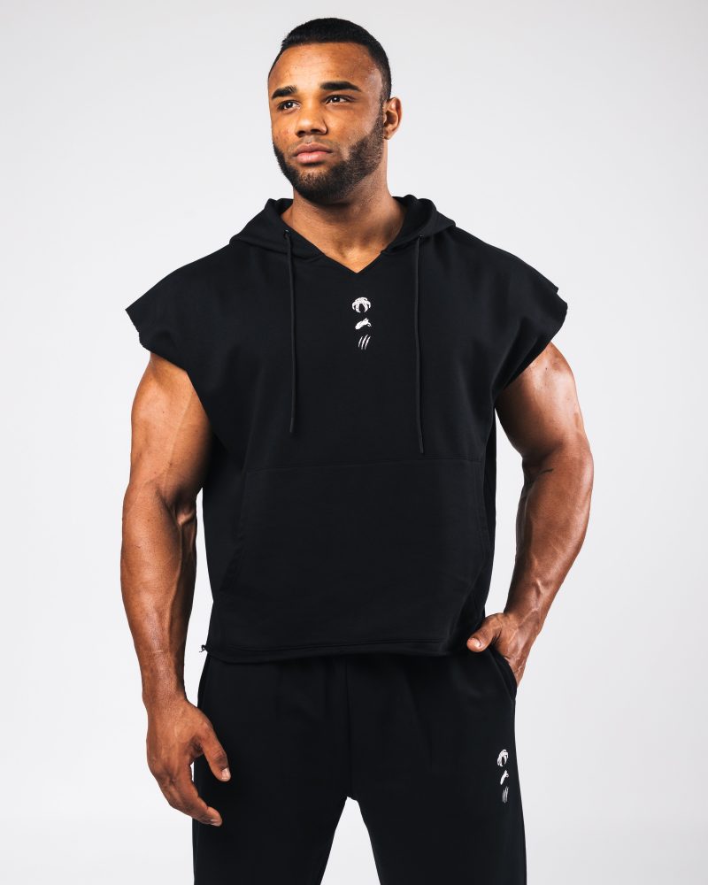 ThreePillarCappedHoodieBlack1