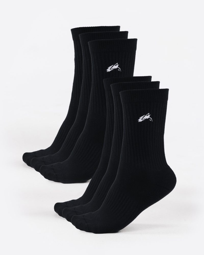 WolfHeadSocksBlack1